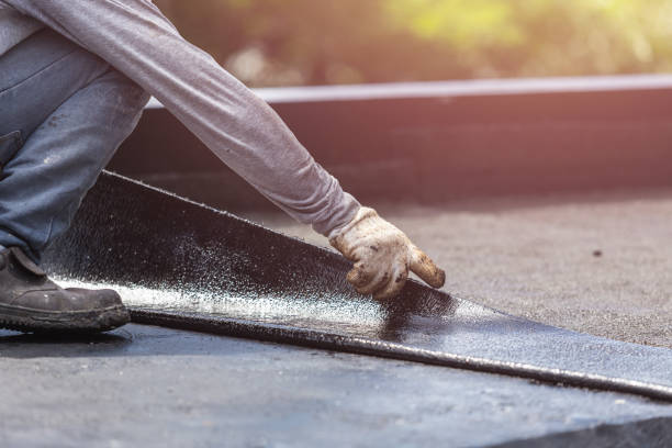 Professional Basement Waterproofing technician working in Bristol, PA